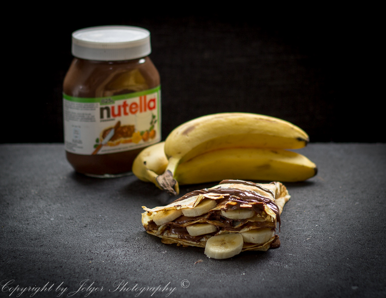 Crêpe nutella banaan